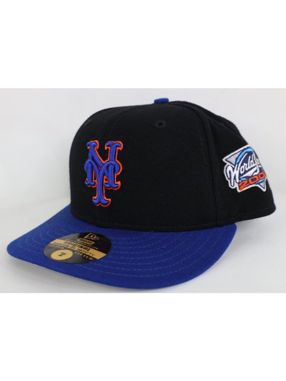 Deadstock Vtg New Era New York Mets Baseball Fitted Hat 7 2000 World Series USA